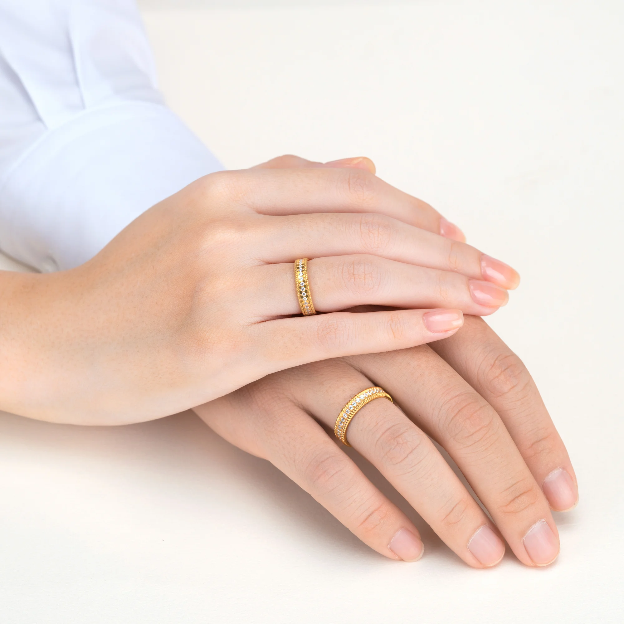 Vintage Wedding Band Set NCC9003 6